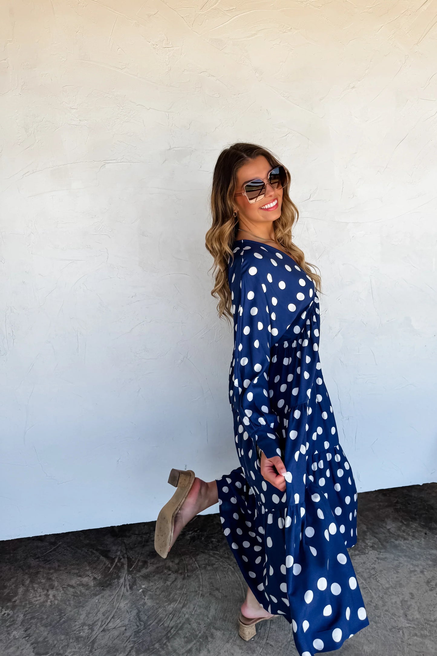 PREORDER: Kora Polka Dot Dress