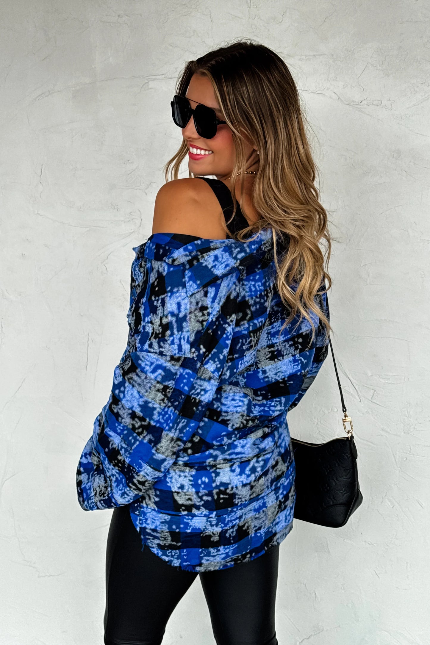 PREORDER: Juniper Bleached Plaid Top