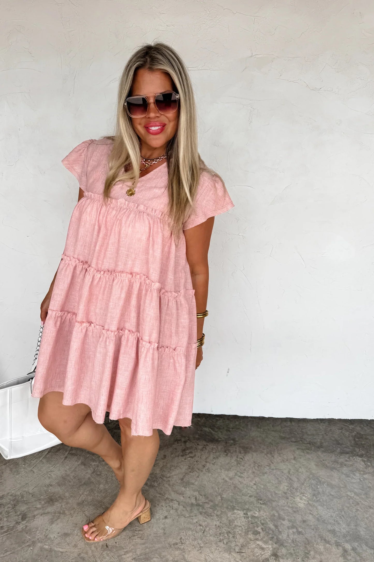 PREORDER: Day Dreaming Ruffle Dress