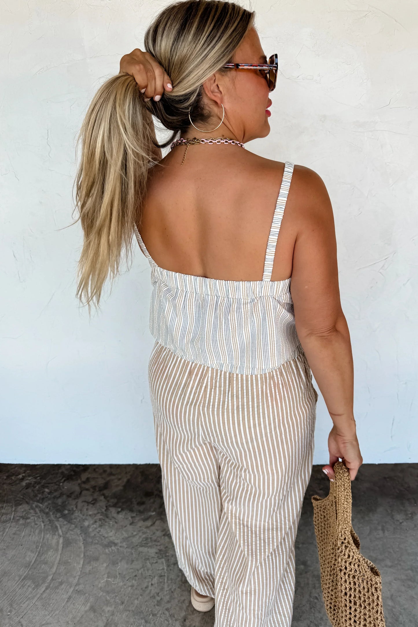 PREORDER: Seersucker Pant Set