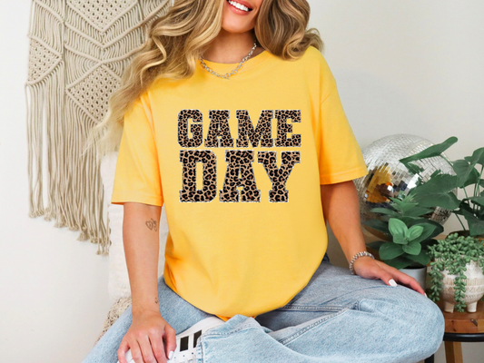 Game Day Gold Graphic Tee in Multiple Colors