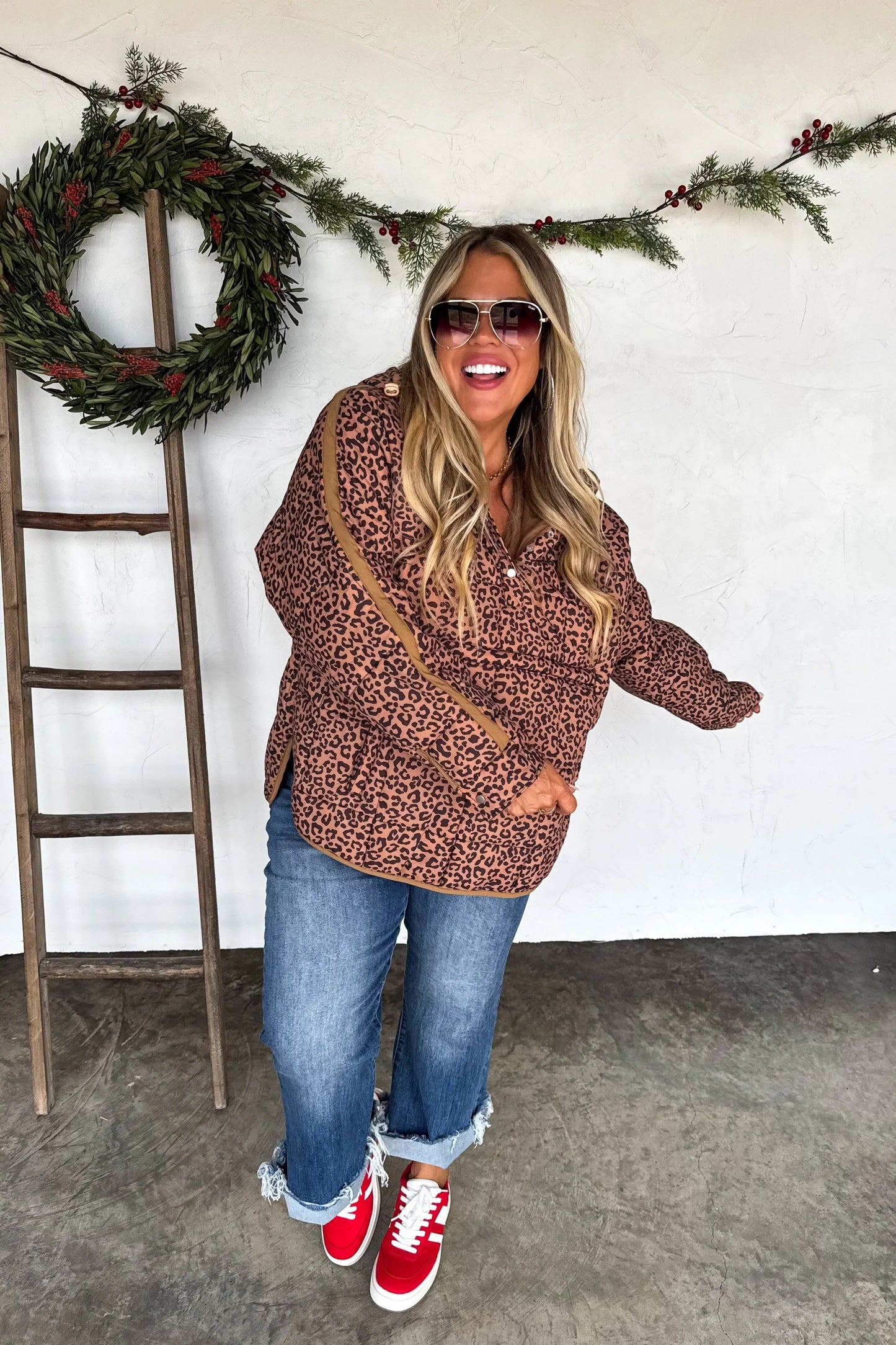 PREORDER: Printed Peyton Puffer Jacket